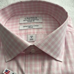 Daniel Cremieux Dress Shirt Size 16 1/2 - 36 New